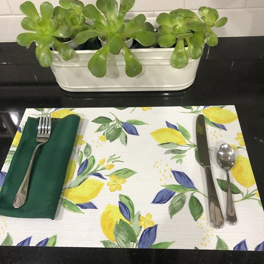 Bunches of Lemons - 4 Placemats 🍋